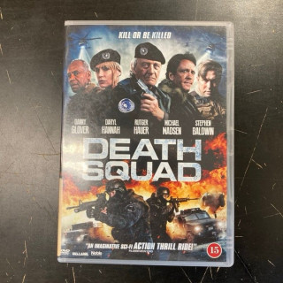 Death Squad DVD (VG+/M-) -toiminta/sci-fi- (ei suomenkielistä tekstitystä)